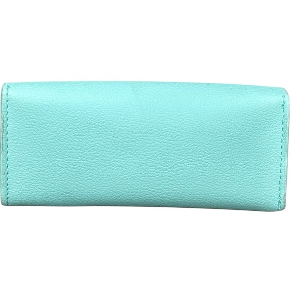 Tiffany & Co. Eyeglass / Sunglass Case | Classic Blue Leather - Picture 3 of 10